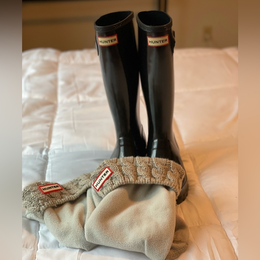 Hunter Boots and Boot Socks